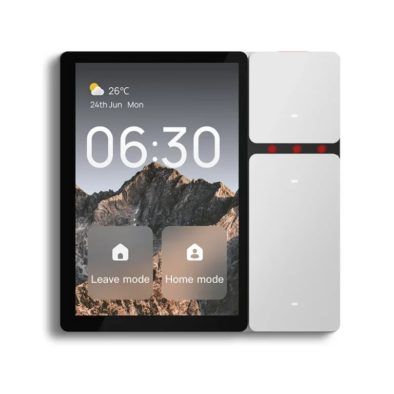 MOES Tuya WiFi 3.5-inch Smart Control Panel Screen 3 Relays 3 Physical Buttons IR Remote Control Bluetooth Sigmesh Hub Built-in
