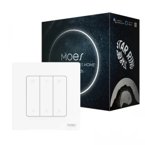 MOES Smart ZigBee Star Ring Curtain Switch For Roller Shutter Electric Curtains Blind Motor Alexa/Google Home Remote Control