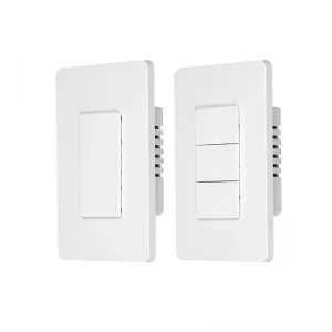 MOES Tuya WiFi Smart Switch US Version 1-4 Gang Outgoing Ground Neutral Wire App Remote Control Work With Alexa Google Home